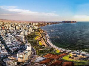 Beautiful scenery in Lima